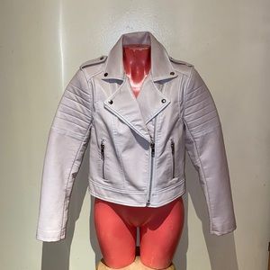 Joe’s Jeans faux leather Moto jacket